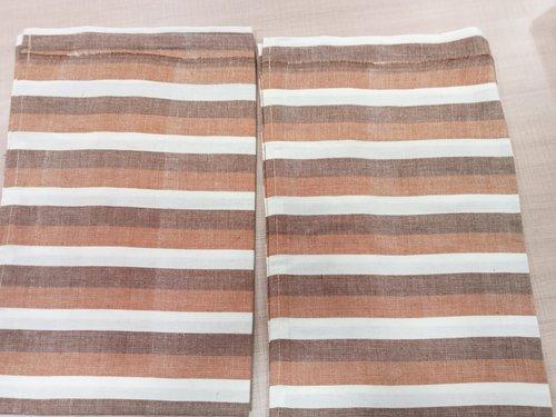 BEDSHEET STRIPE 90X108 2 PILLOW COVER